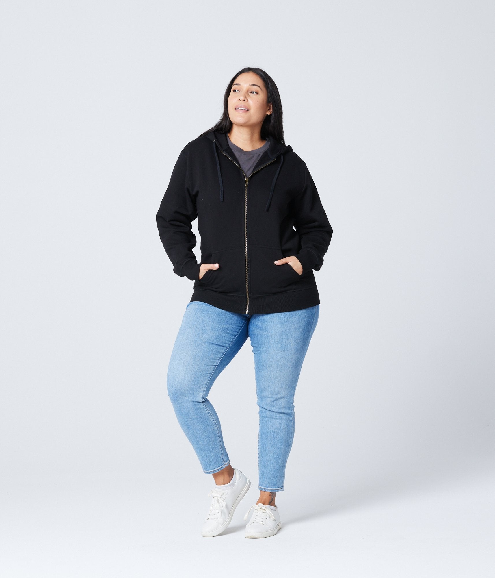 Unisex Zip Hoodie