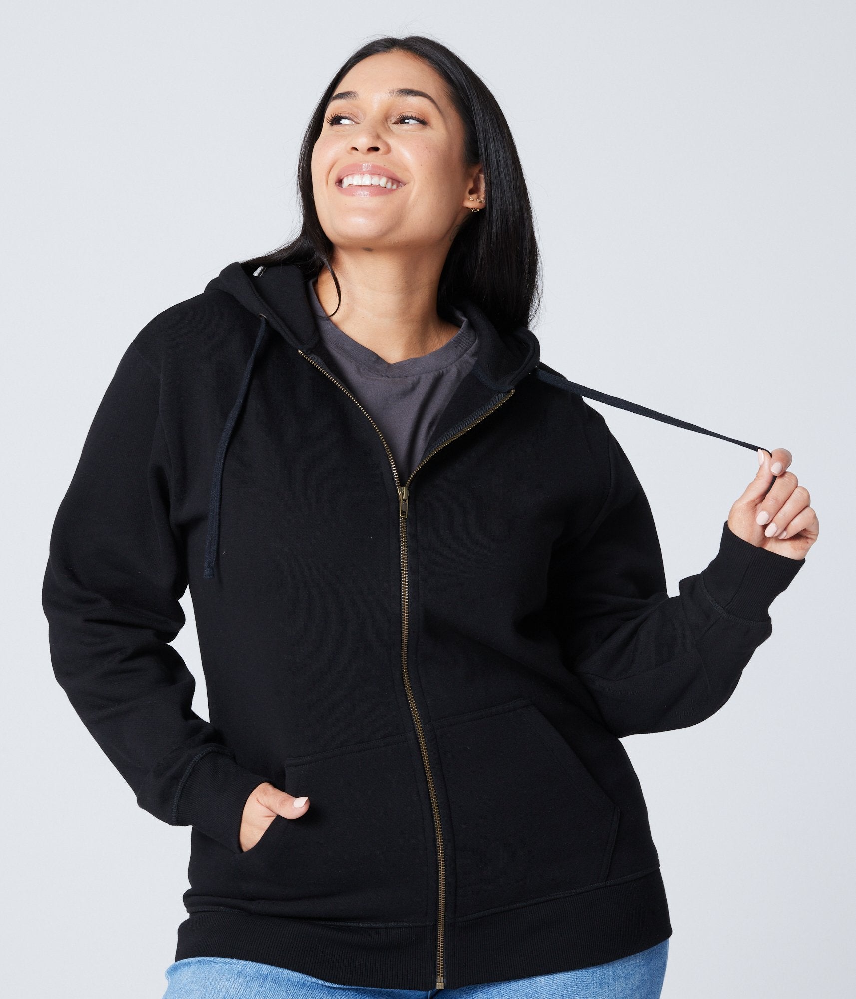 Unisex Zip Hoodie