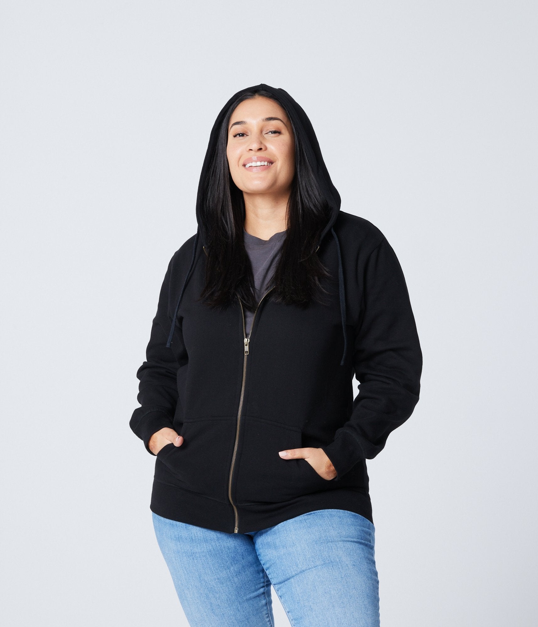 Unisex Zip Hoodie