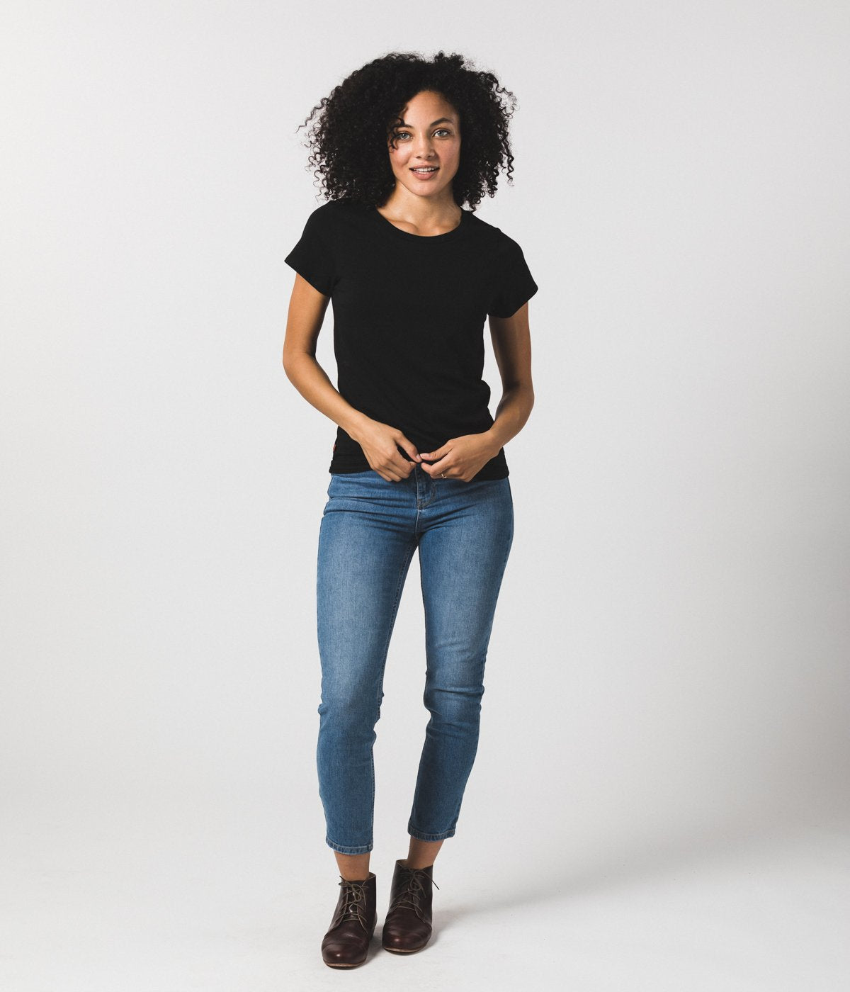 Women's Fitted Crew