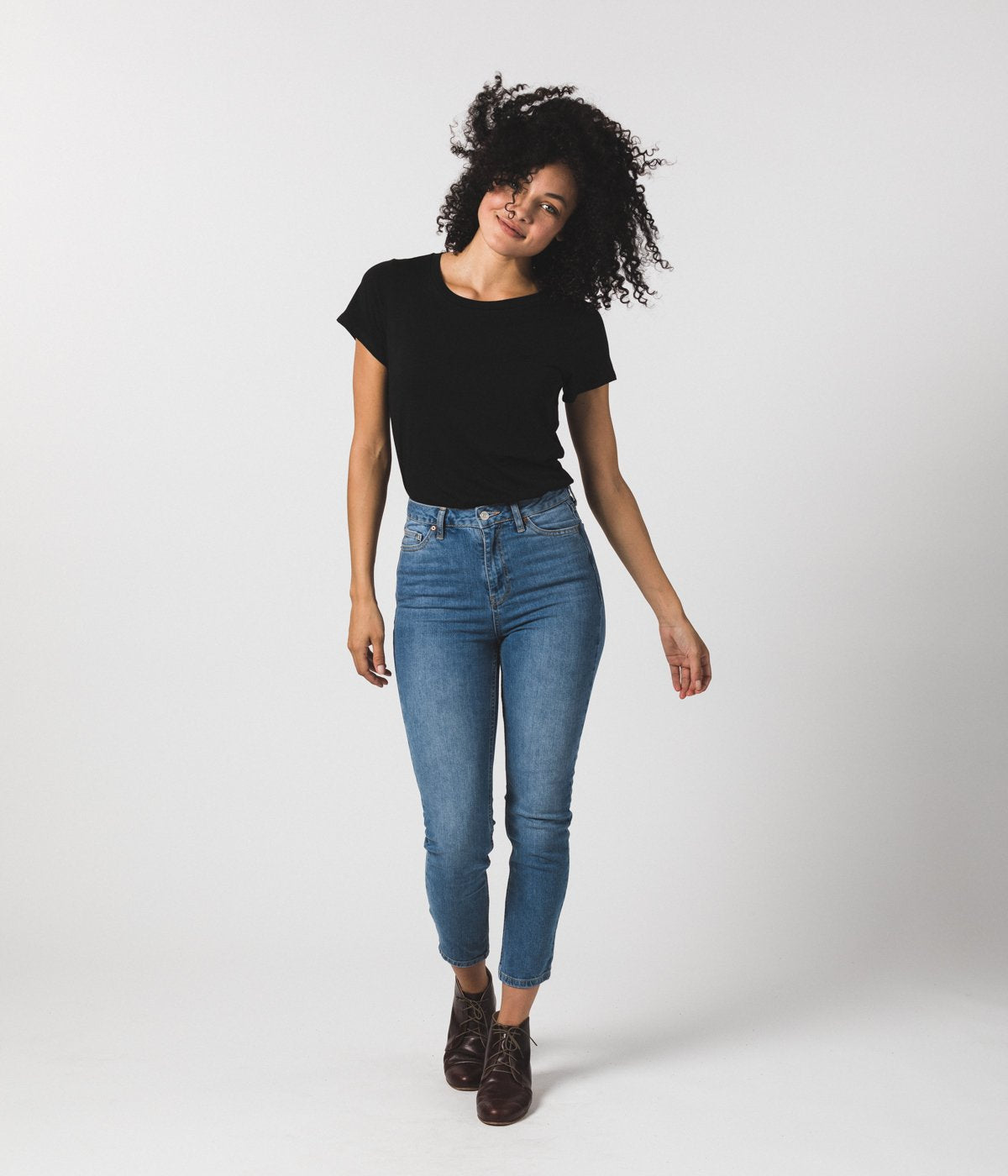 Women's Fitted Crew