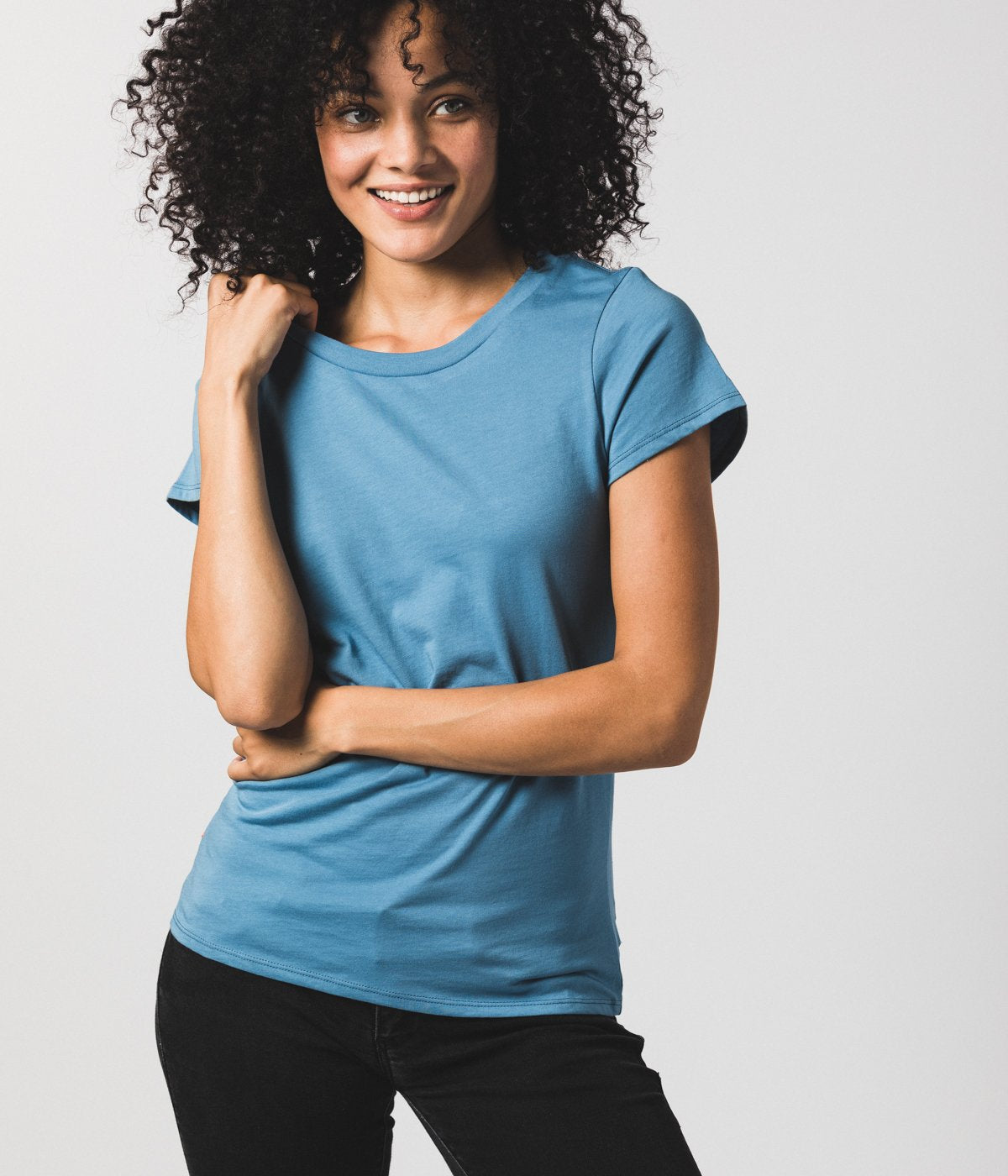 Women's Fitted Crew