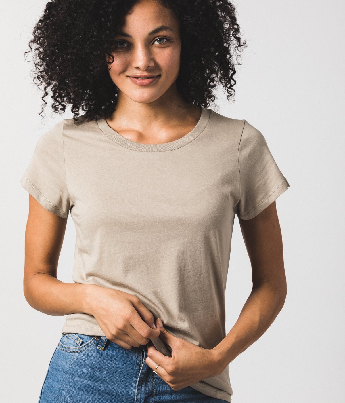 Women's Fitted Crew
