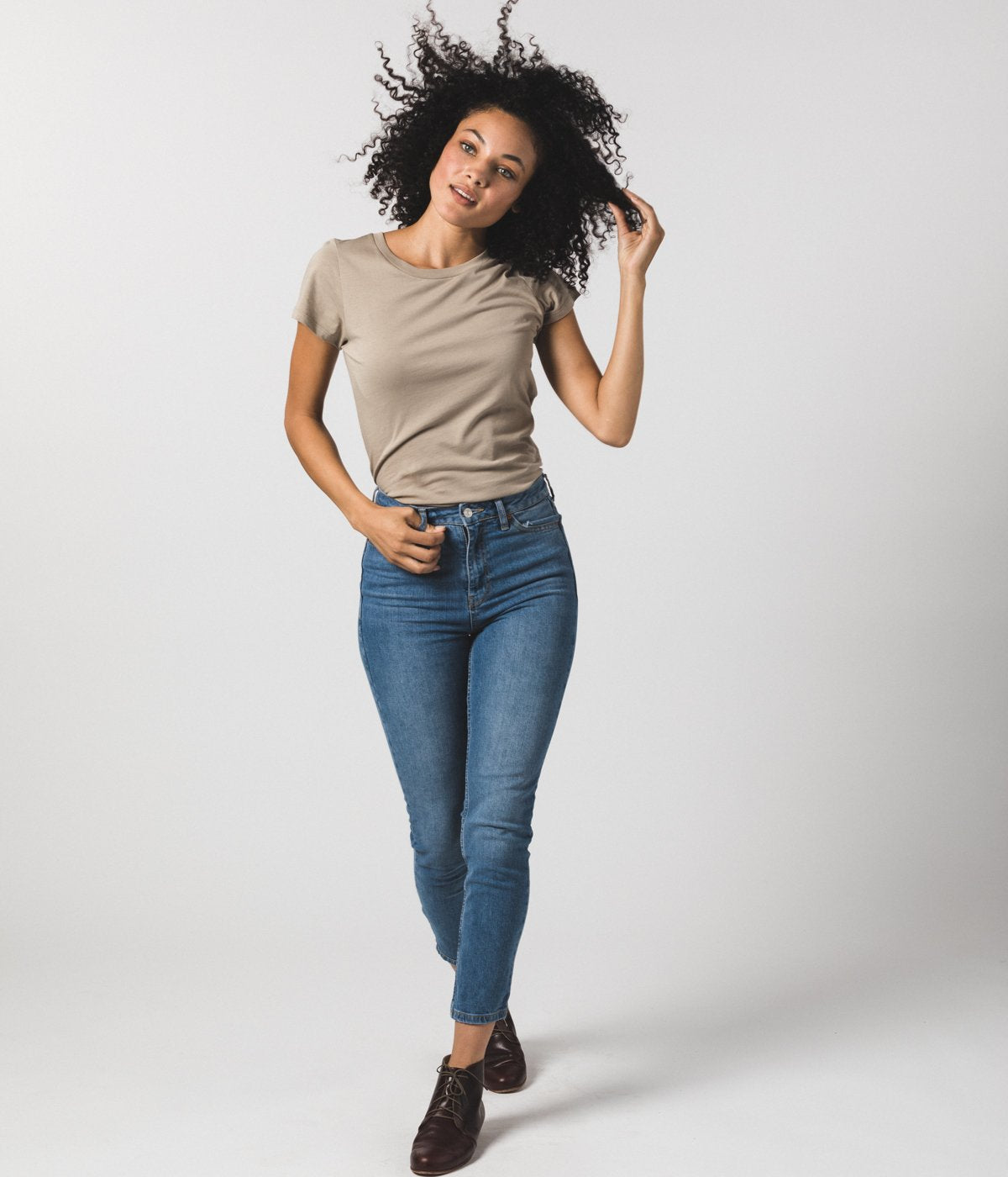 Women's Fitted Crew