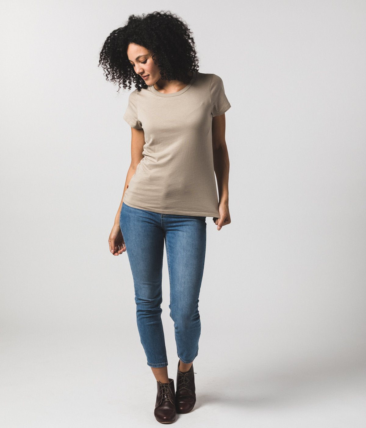Women's Fitted Crew