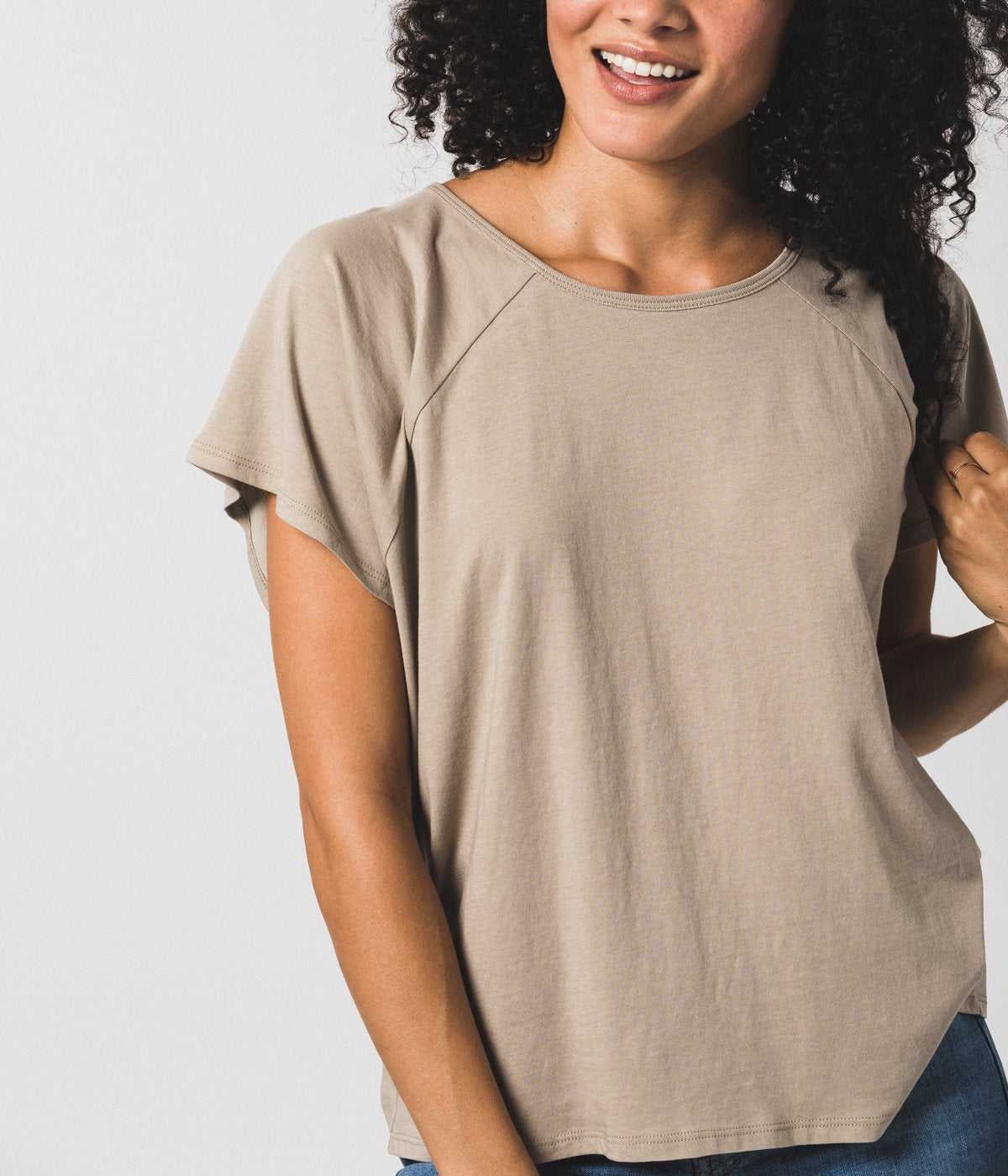 Women's Raglan Crew