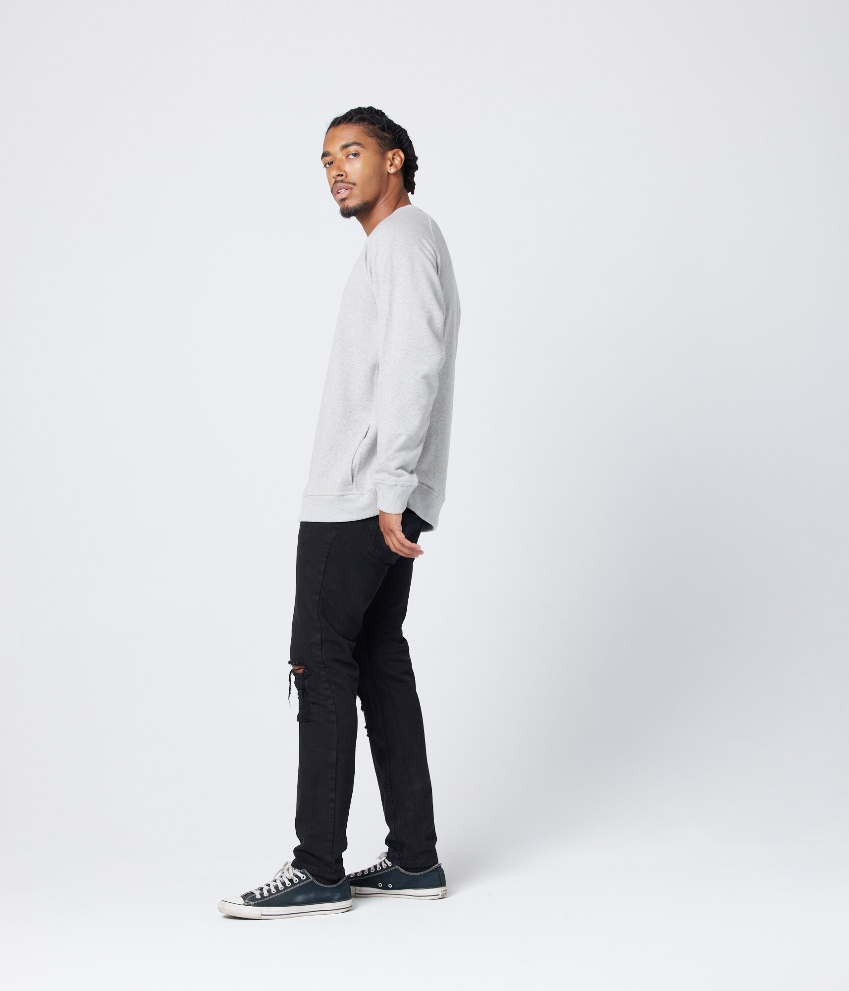 Unisex Pocket Crewneck Sweatshirt