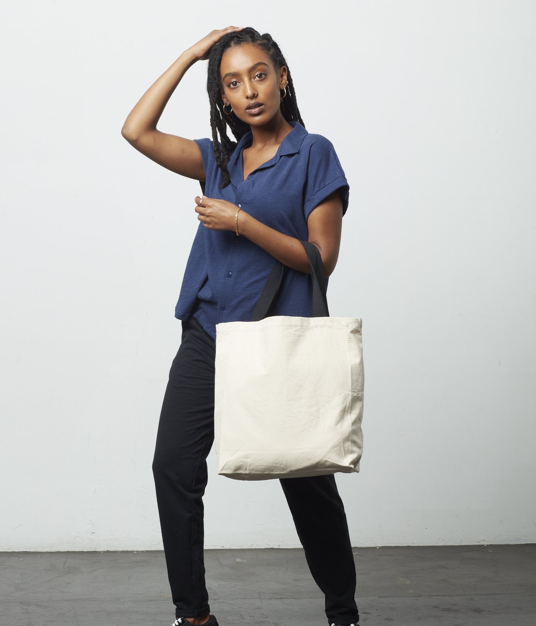Organic Canvas Tote Bag