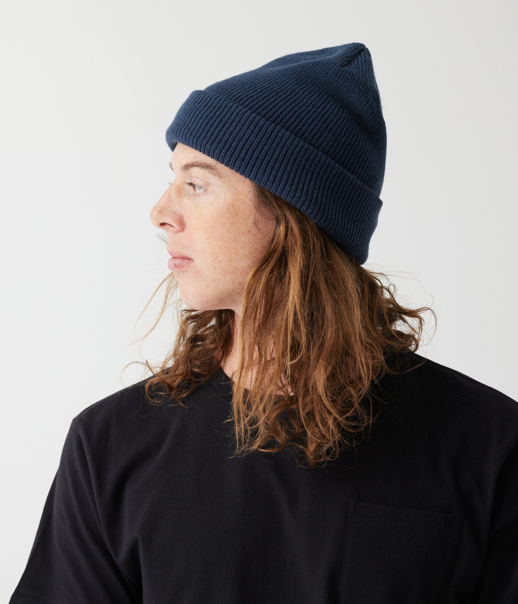 Ribbed-Knit Beanie