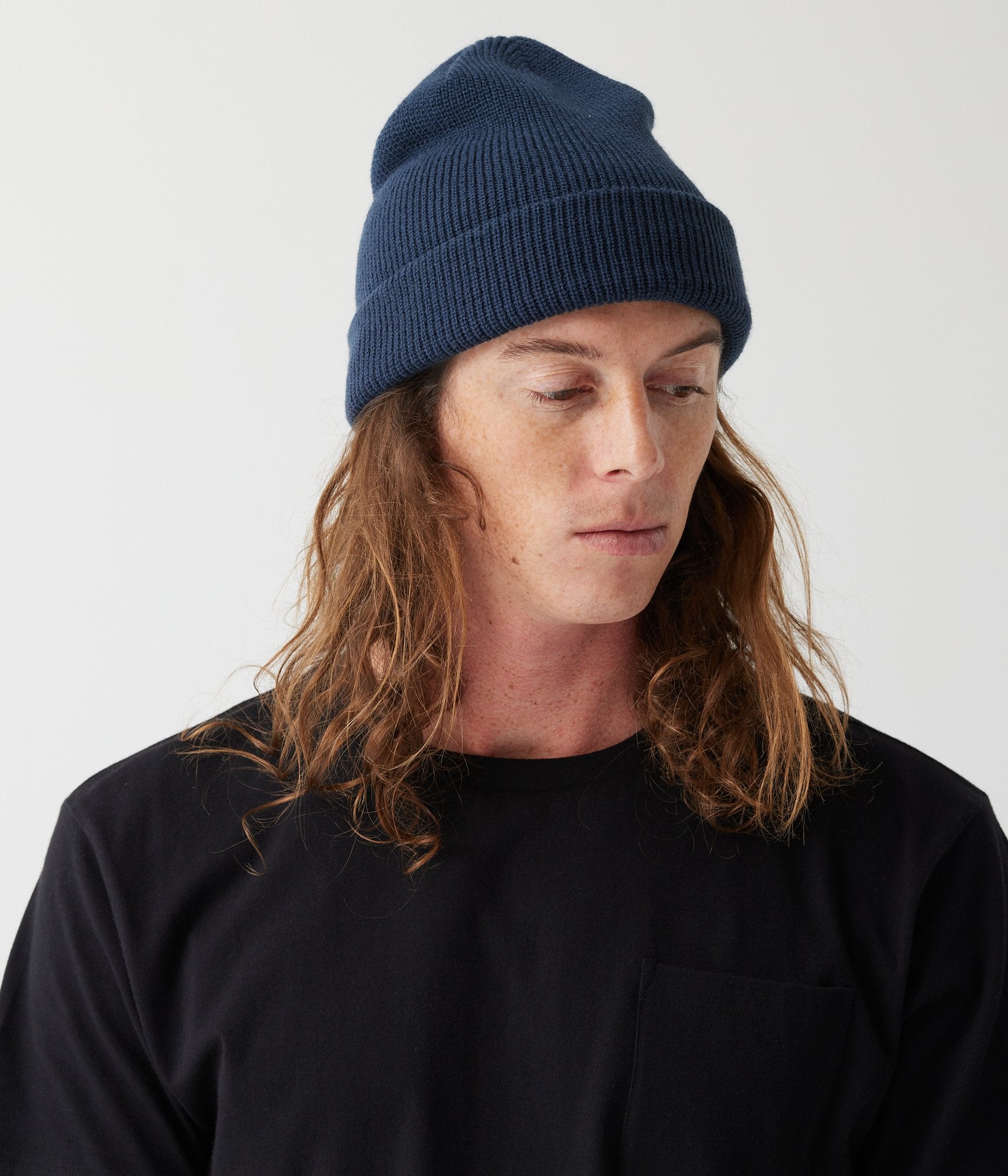 Ribbed-Knit Beanie