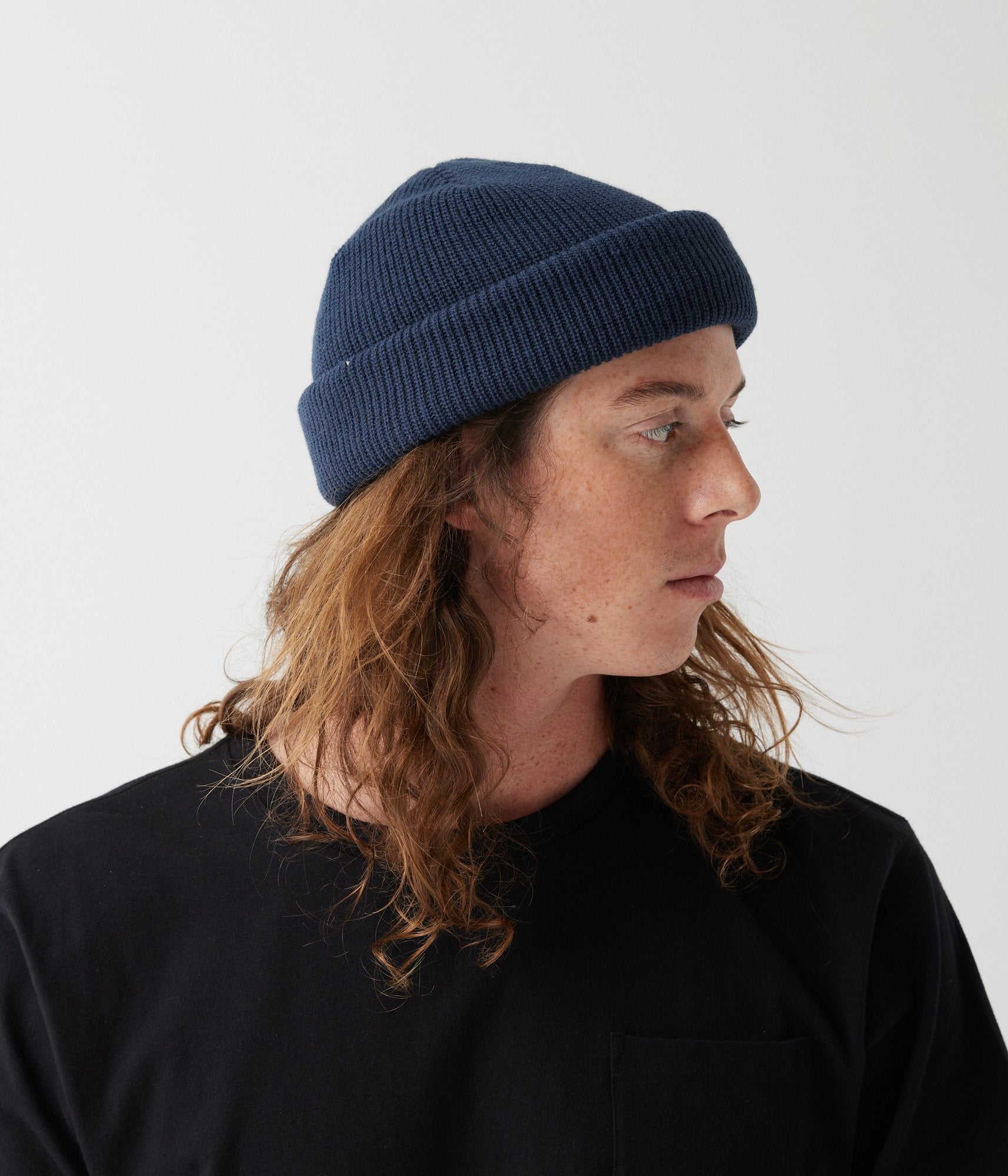 Ribbed-Knit Beanie