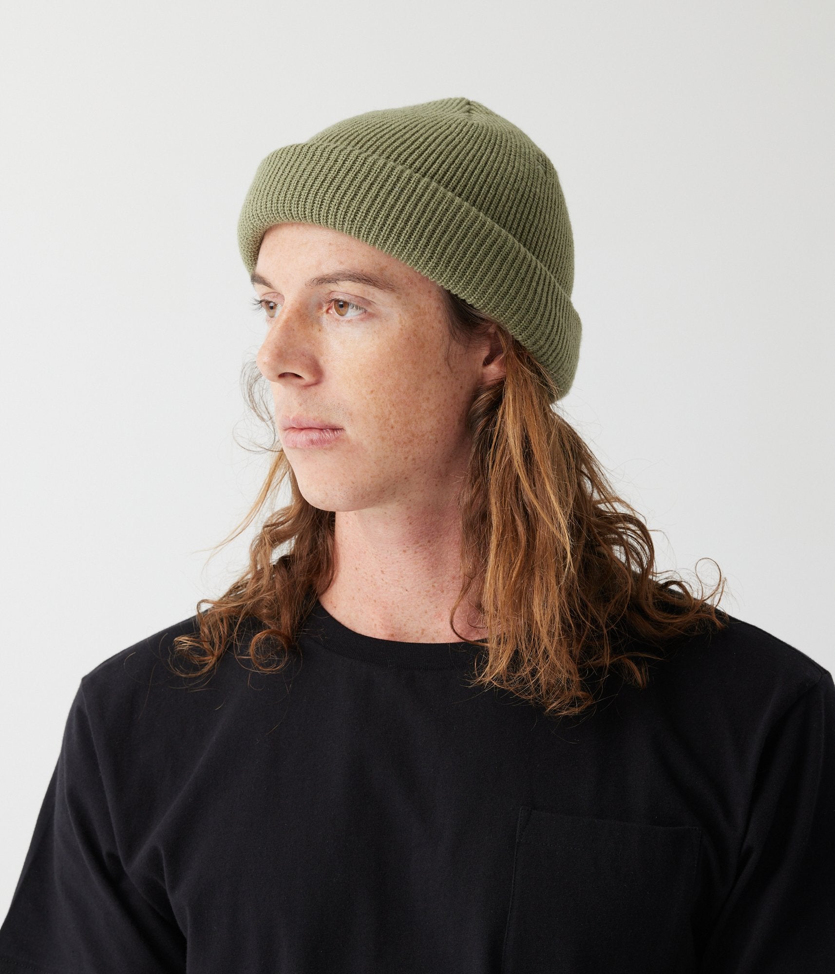 Ribbed-Knit Beanie