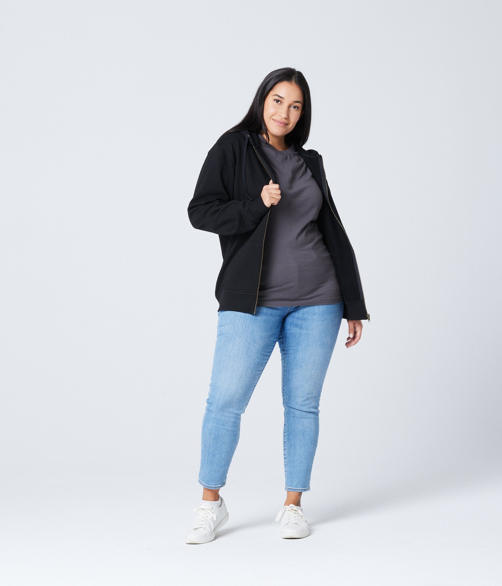 Unisex Zip Hoodie